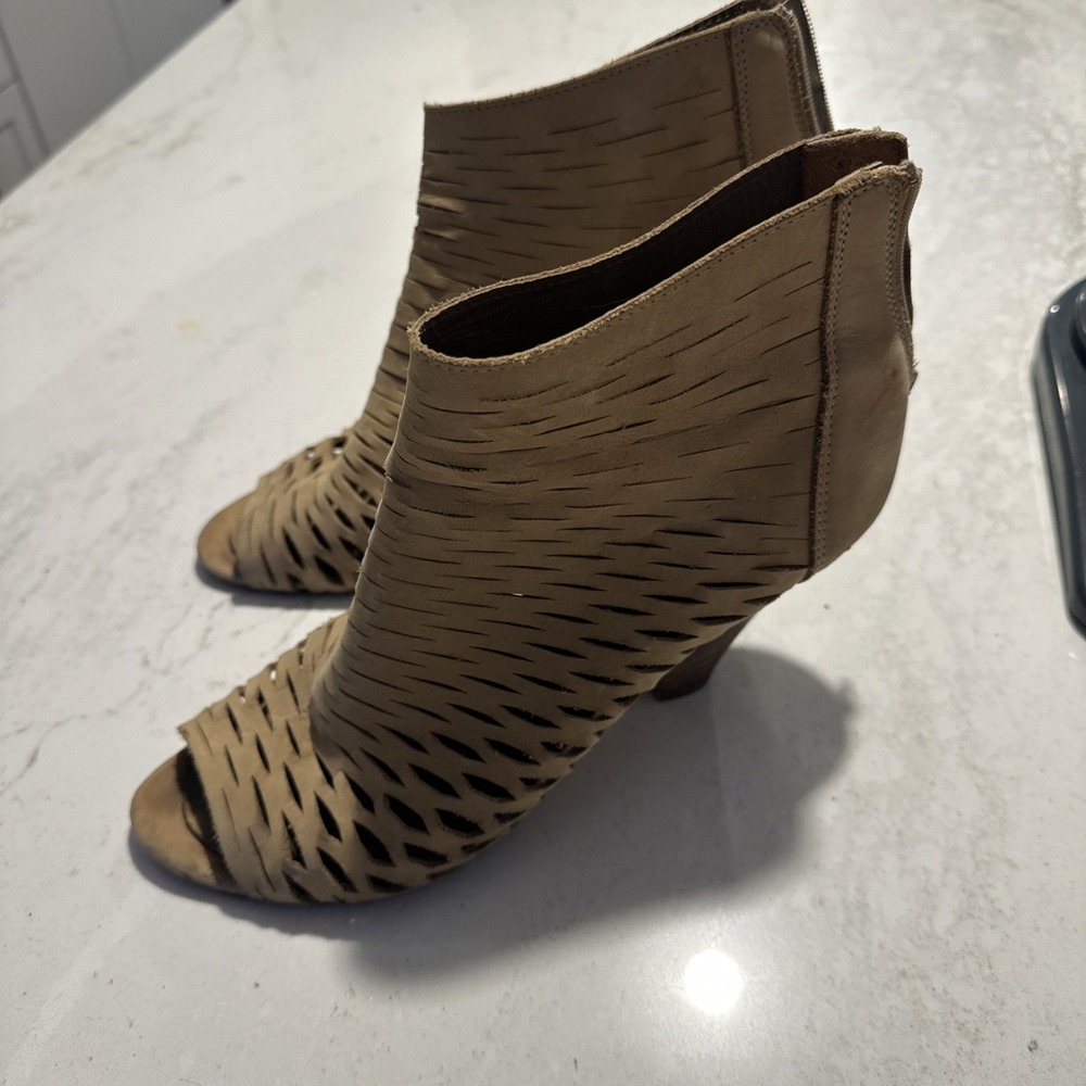 Vintage Barney's Co-op New York Leather Ella Wedge Sandals - Size EU40/US 9
